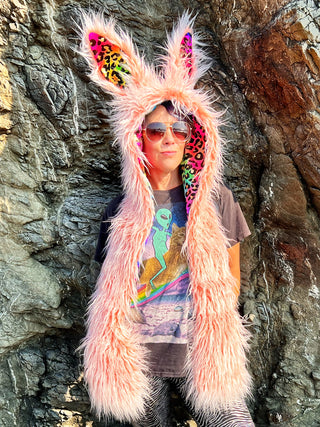 Creamsicle & Lisa Frank Gold Scoodie